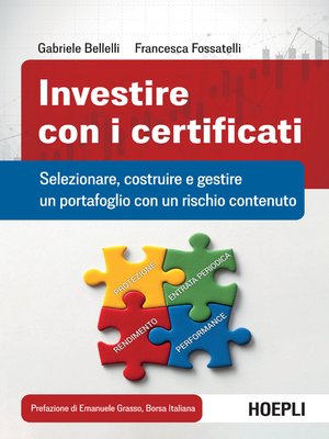 cover image of Investire con i certificati